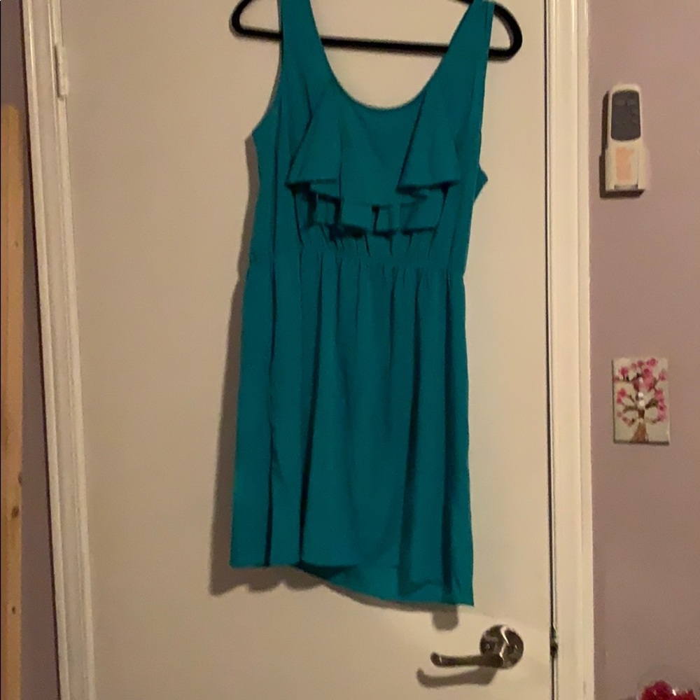 Blue dress